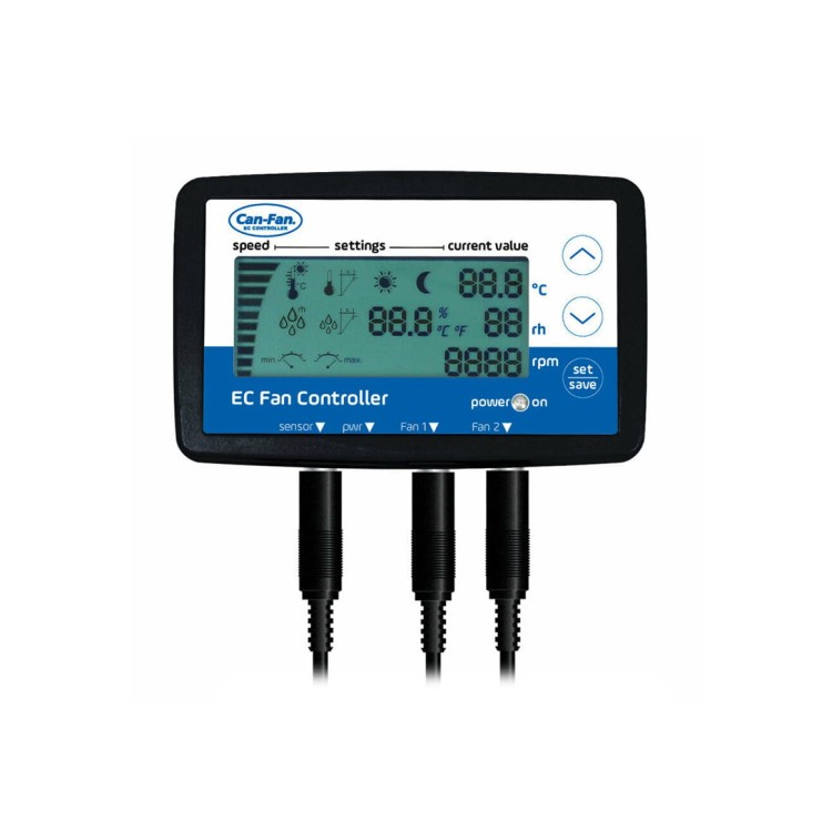 Can Fan Kontroler LCD do wentylatora EC regulator