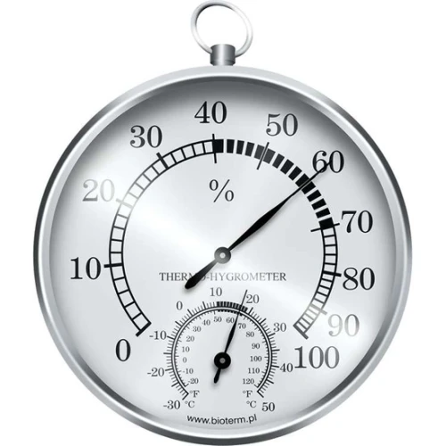 Analogowa Stacja Pogody Termohigrometr 2measure pomiar wilgotności i temperatury