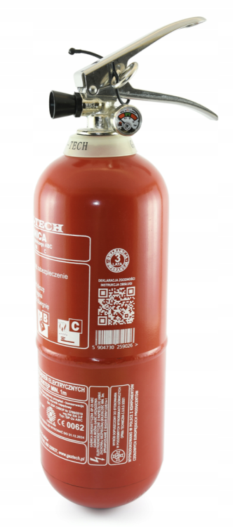 Skrytka schowek gaśnica zrobiona z oryginalnej gaśnicy 2kg