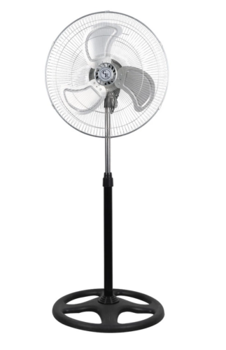 Wentylator metalowy stojący ścienny mieszający 45cm 3 prędkości 70W