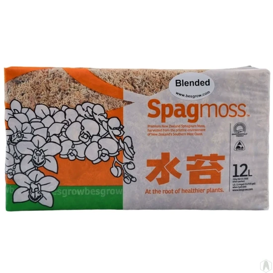 Besgrow-Mech-torfowiec-Sphagnum-Spagmoss-150g 12L