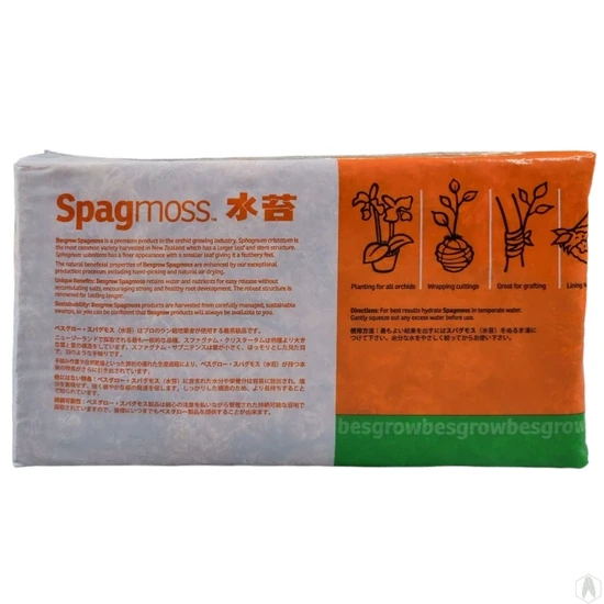 Besgrow-Mech-torfowiec-Sphagnum-Spagmoss-100g 8L