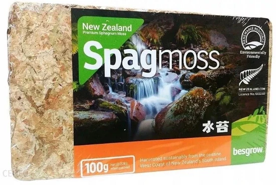 Besgrow-Mech-torfowiec-Sphagnum-Spagmoss-100G 8L