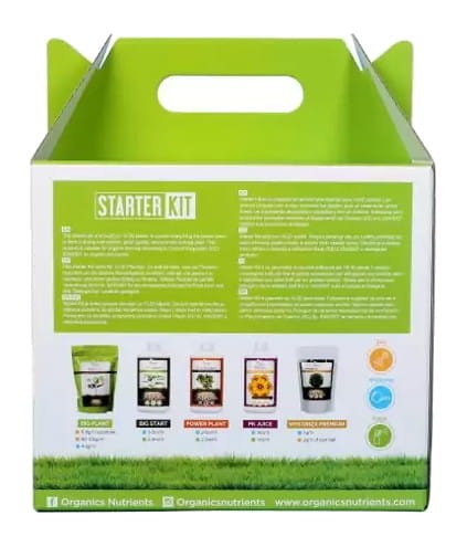 Organic Nutrients Starter Kit + miarka