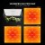 Spider Farmer SF2000 Pro 200W – mapa PPFD w namiocie 90x90