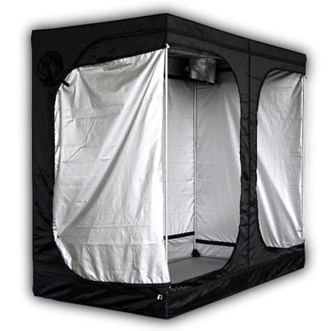 mammoth lite + 240x120x200cm growbox namiot szafa mylar