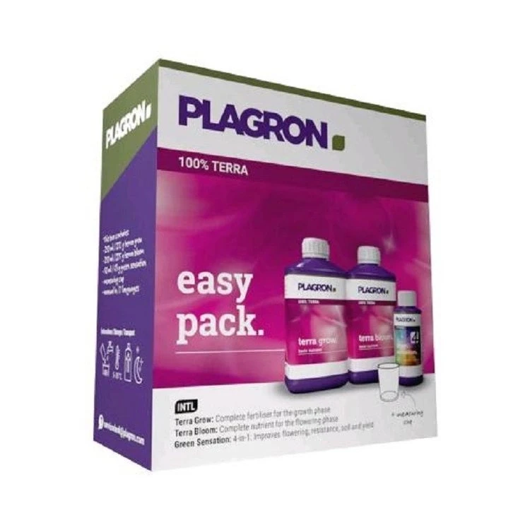 Plagron Easy Pack Terra zestaw nawozów na 1 m2 do ziemi