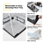 iPower Silver grow tent 80x80x160cm growbox namiot do uprawy z oknem obserwacyjnym