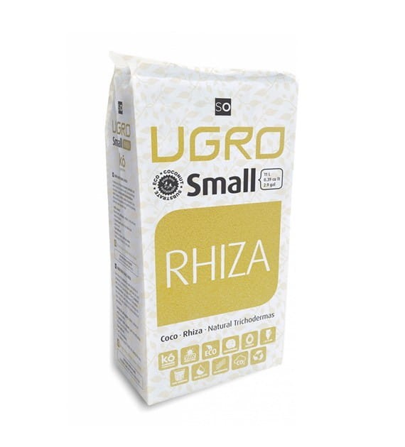 Ugro Small Rhiza 11L 650g kostka kokosowa z mikoryzą i trichodermą