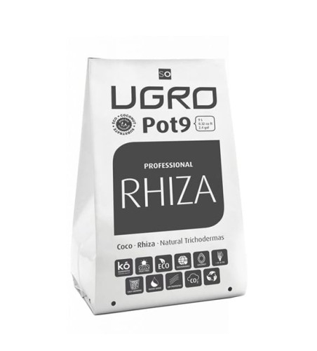Ugro Pot9 Professional Rhiza 9L torba uprawna z mikoryzą i kokosem Mix3