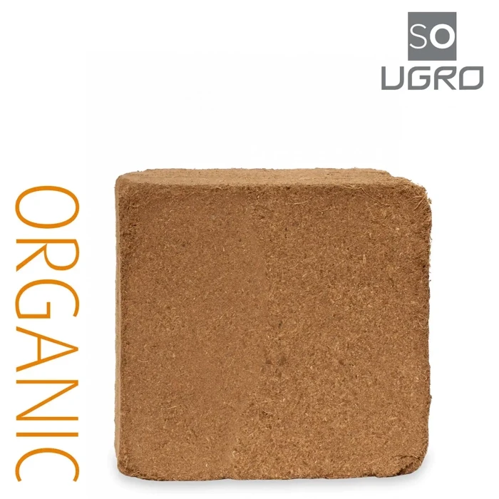 Ugro XL Organic sprasowany blok kokosowy 5kg przed nawodnieniem
