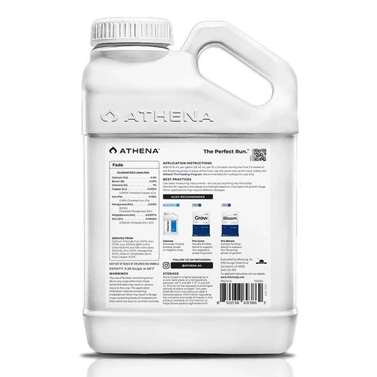 Athena Pro Fade 3,78L - płukanie azotu podczas kwitnienia
