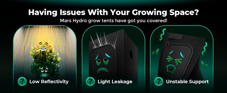 Mars Hydro Growbox do uprawy roślin namiot