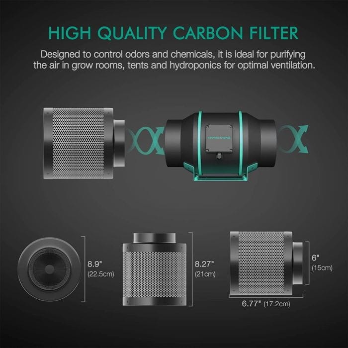 Filtr węglowy Inline Air Carbon mars hydro