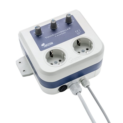 Sterownik SMS Twin Controller kontroler temperatury i przepływu powietrza 7A