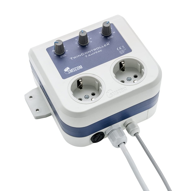 Sterownik SMS Twin Controller kontroler temperatury i przepływu powietrza 7A