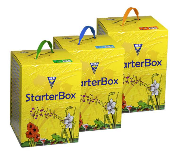 Zestaw Nawozów Hesi Starter Box Soil Coco Hydro do Roślin