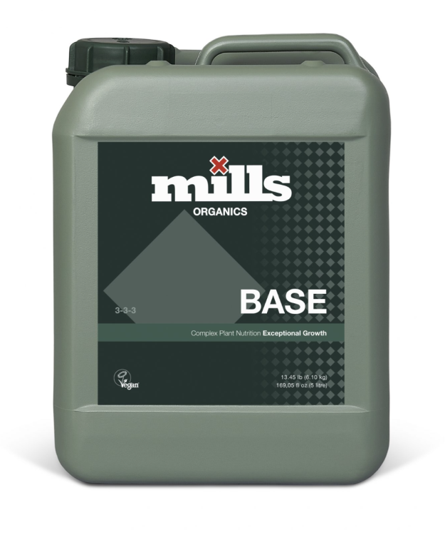 Mills Organic Base - Organiczny Nawóz z Mikro i Makroelementami dla Zdrowego Wzrostu Roślin