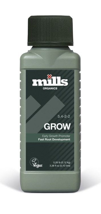 Mills Organic Grow Bogaty w Azot Przyspieszony Wzrost w Fazy Wegetatywnej