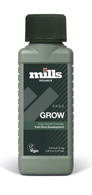 Mills Organics Grow NPK 5.4-2-2 - mała butelka