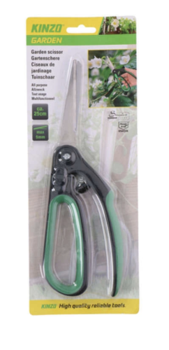 Kinzo Garden Scissor - Sprężynowe Nożyczki do Precyzyjnego Przycinania Roślin