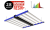 Lampa LED AX 480W Resin+ - 2,8 µmol/J, Dual + Deep Red, Samsung + Osram, Wzrost i Kwitnienie, Oświetla 120x120cm