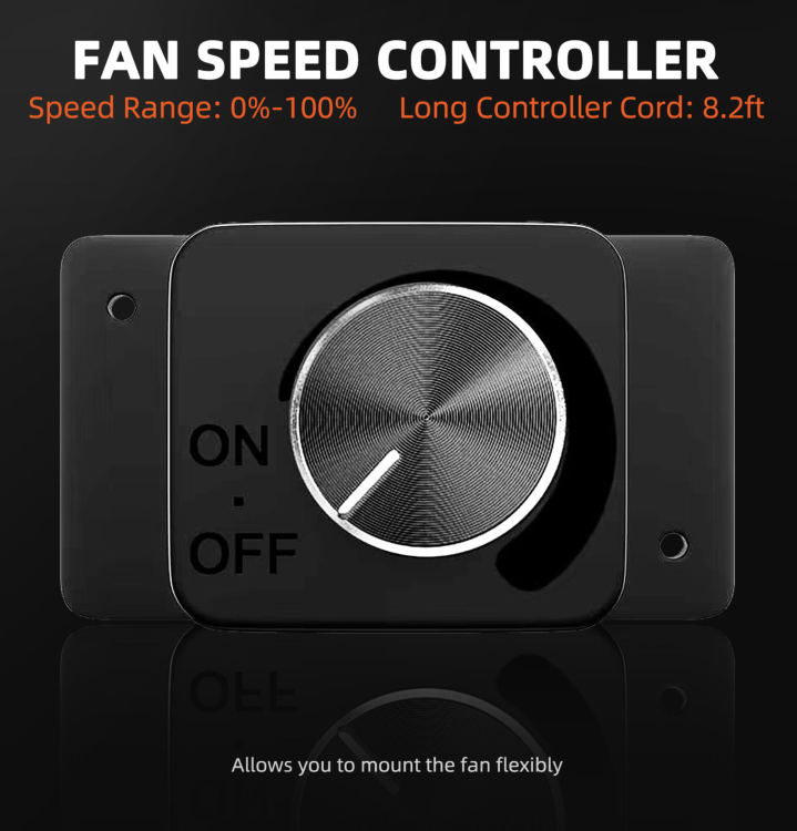 Spider Farmer SF1000D LED 100W 60x60x140cm zestaw uprawowy growbox fan speed controler