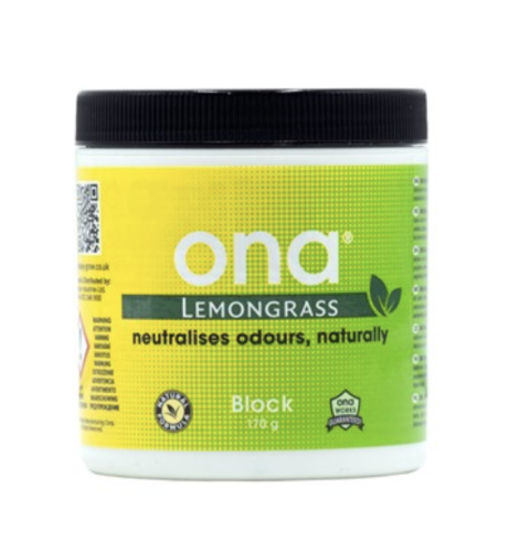 ONA Block Lemon Grass 170g - Kostka Zapachowa, Neutralizator Zapachu