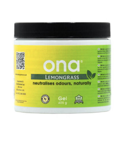 ONA GEL Lemon Grass Żel Zapachowy Neutralizator Zapachu Trawa Cytrynowa