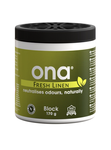 ONA Block Fresh Linen 170g Kostka Zapachowa Neutralizator Zapachów