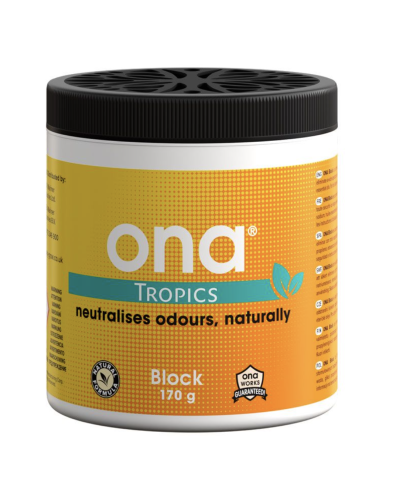 ONA Block Tropic 170g Kostka Zapachowa Neutralizator Zapachów o Tropikalnym Aromacie