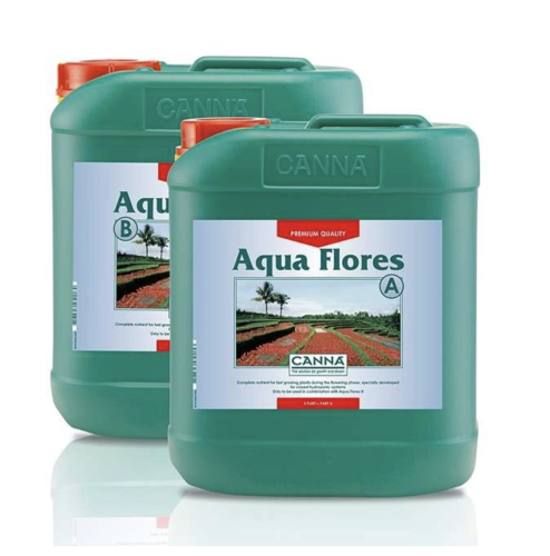 Canna Aqua Flores A/B Nawóz na Kwitnienie Roślin w Hydroponice  5L