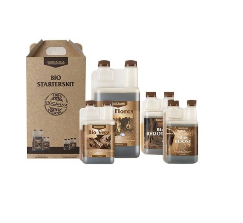 BioCanna Starter Kit Zestaw Bio Nawożenia dla Roślin organiczne