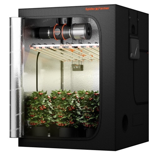 Spider Farmer G1000 LED 1000W 150x150x200cm Zestaw Uprawowy Growbox Cyfrowy Kontroler Klimatu