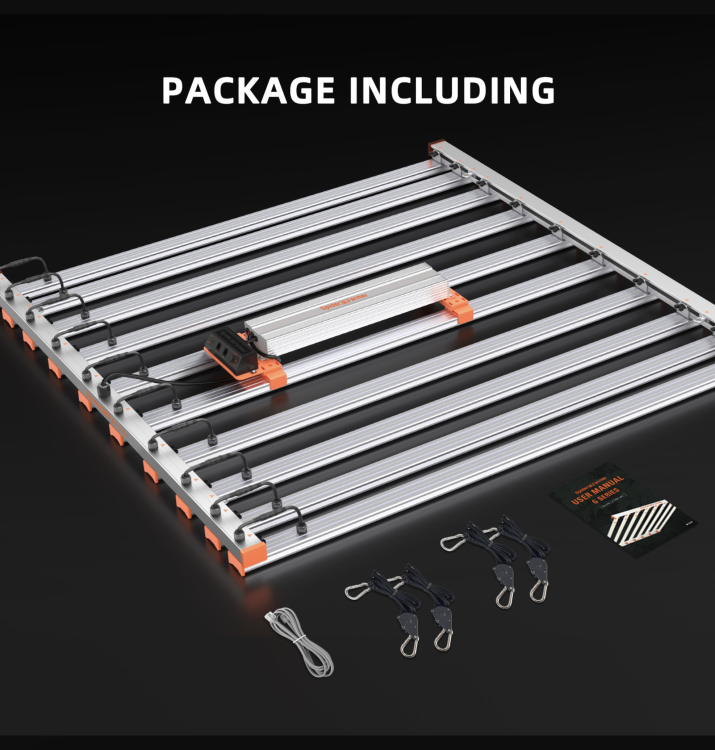 Spider Farmer G1000 LED 1000W 150x150x200cm Zestaw Uprawowy Growbox Kontroler Klimatu zawartość opakowania
