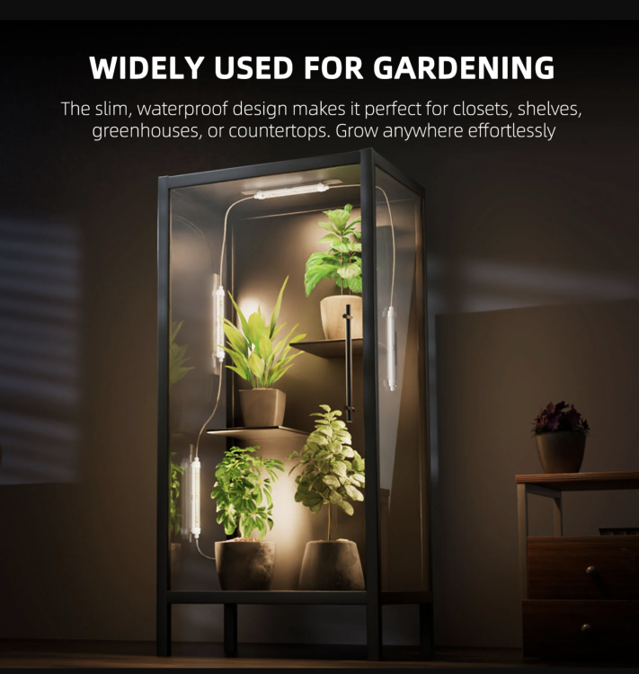 Spider Farmer Glow30 Pełne Spektrum LED Paski Świetlne do Uprawy Roślin  szerokie zastosowanie doswietlania