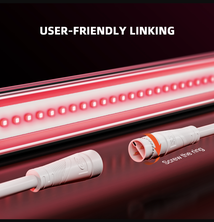 Spider Farmer LED Grow Light Bars UV i Podczerwień IR 60 cm Zestaw Doświetleniowy dla Roślin łątwe połączenie