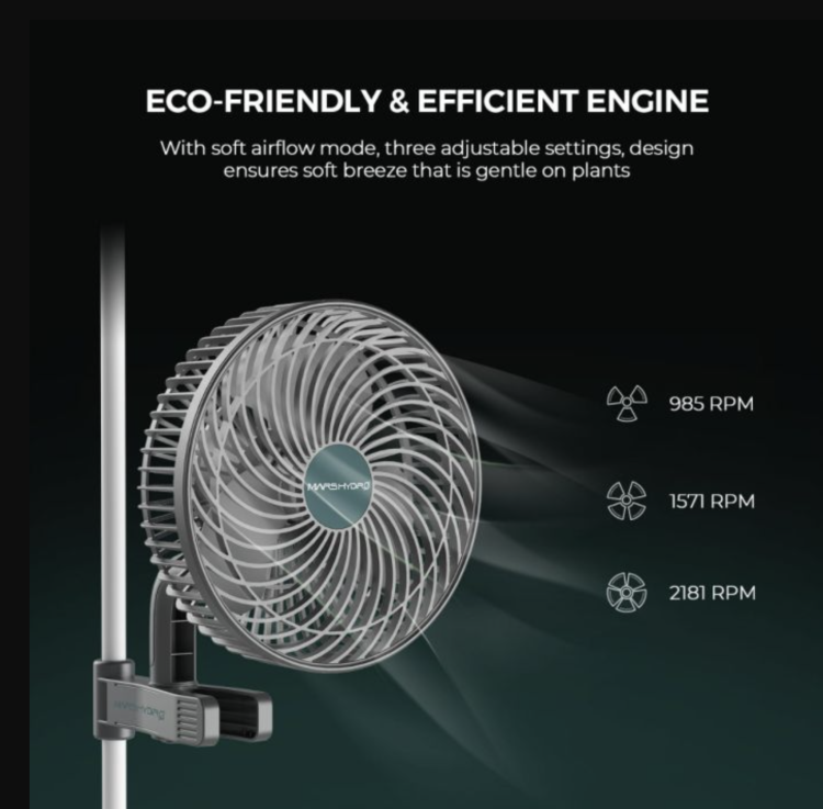Mars Hydro FC E3000 LED 150W 100x100x180cm Zestaw Uprawowy Growbox Regulator Prędkości wentylator mieszający