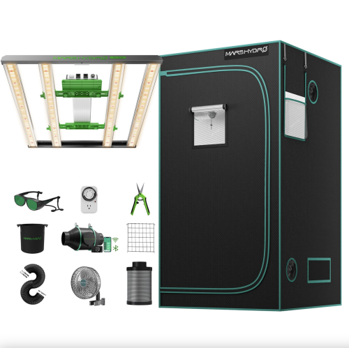 Mars Hydro FC 3000 EVO LED 300W 100x100x180cm Zestaw Uprawowy Growbox Aplikacja iFresh
