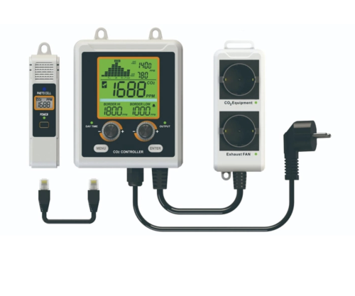 Miernik i kontroler CO2 AQM-419 Monitor CO2 Temperatury Wilgotności z Funkcją Kontroli CO2