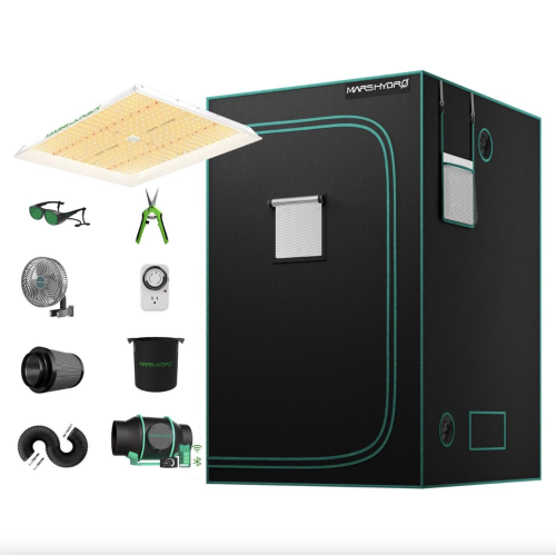 Mars Hydro TSW 2000 LED 300W 120x120x200cm Zestaw Uprawowy Growbox Aplikacja iFresh