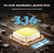 Mars Hydro FC 6500 EVO LED 730W 150x150x200cm Zestaw Uprawowy Growbox Regulator Prędkości diody