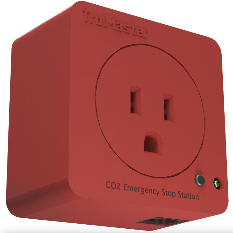 Trolmaster Stacja zatrzymania alarmowego CO2 Carbon-X DSE-1E