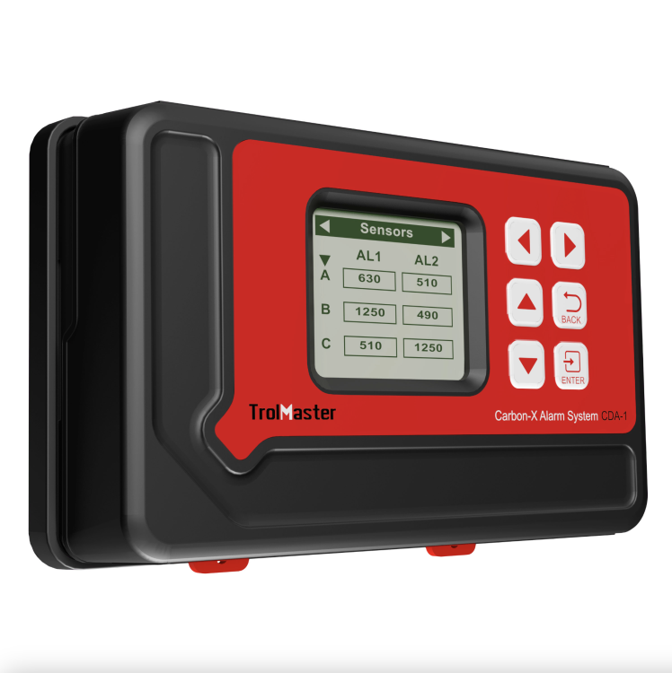 Trolmaster Carbon-X CDA-1: System Alarmowy CO2 dla Bezpieczeństwa Upraw