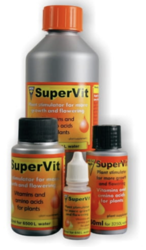 Hesi Super Vit witaminy aminokwasy stymulator dla roślin zielone liście supervit