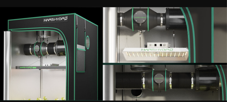 Mars Hydro Inline Duct Fan Wentylator Kanałowy z Termostatem do Precyzyjnej Kontroli Klimatu  system went