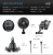 AC Infinity Cloudray S6 Oscillating Clip Fan 12W – 10-biegowy Wentylator Mieszający 160mm z Klipsem specyfikacja