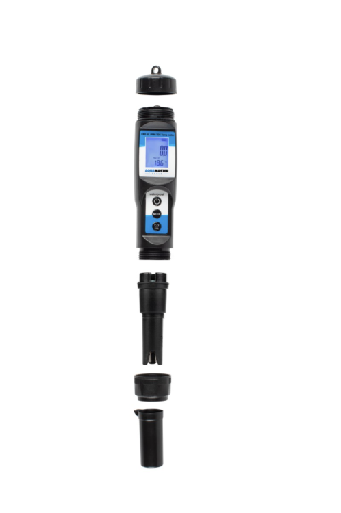 Aqua Master Pen EC E60 Pro – Podręczny Miernik EC PPM TDS i Temperatury do Roztworów przekrój