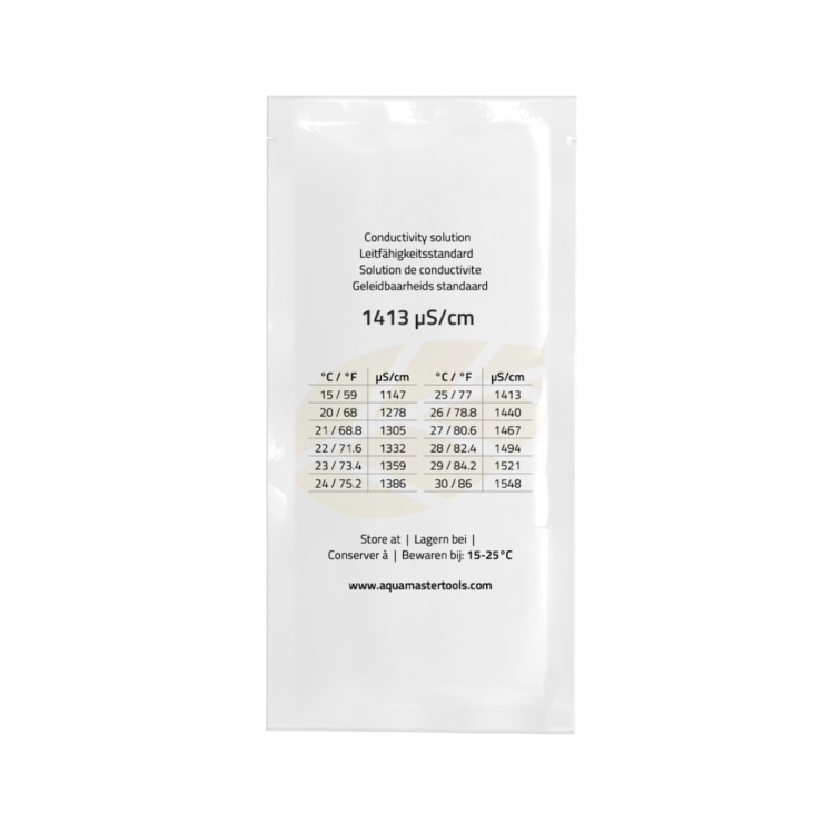 Aqua Master Fluid Kalibracyjny EC 14.13 – Płyn do Kalibracji Mierników 20ml
