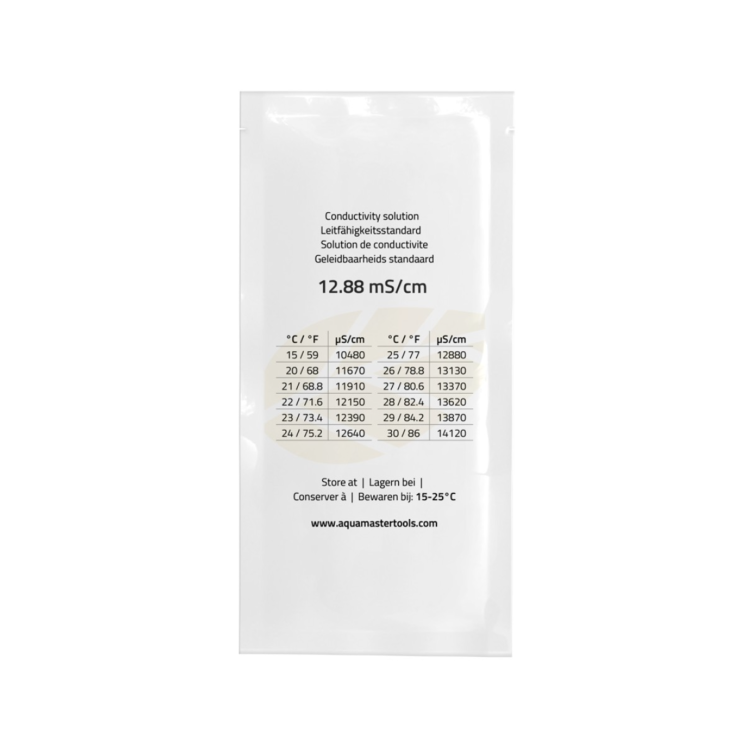 Aqua Master EC 12.88 Fluid do kalibracji mierników elektronicznych saszetka revers